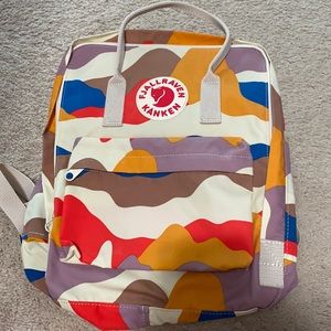 Fjallraven camo backpack